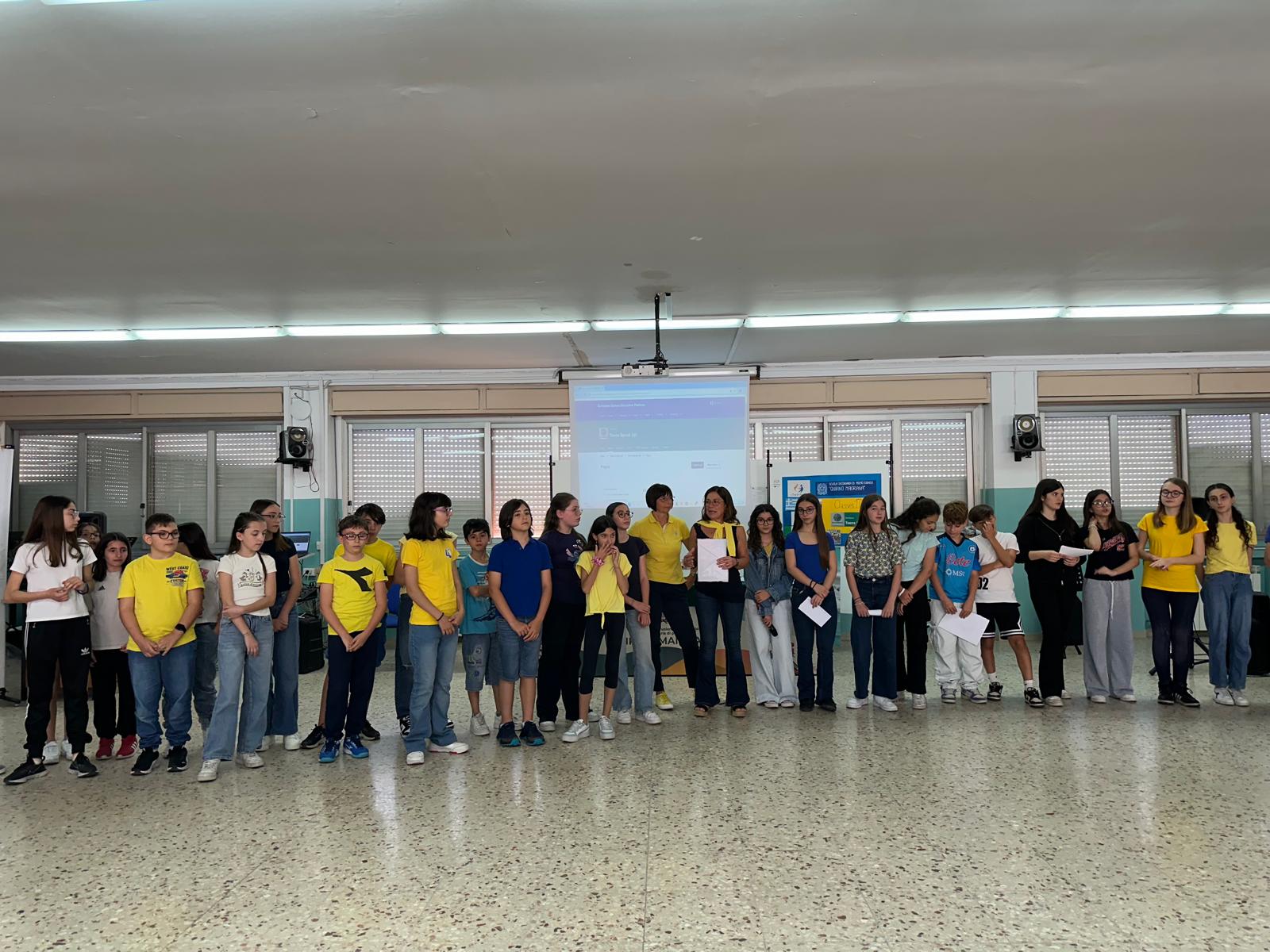 Etwinning project “Teens speak up!” meeting dissemination with students’parents
